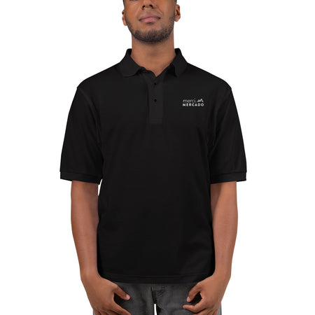 MerciMercado Men's Premium Polo Front View