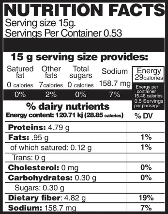 MerciMercado Chapulines Plain Recipe 0.28 Oz Nutrition Facts