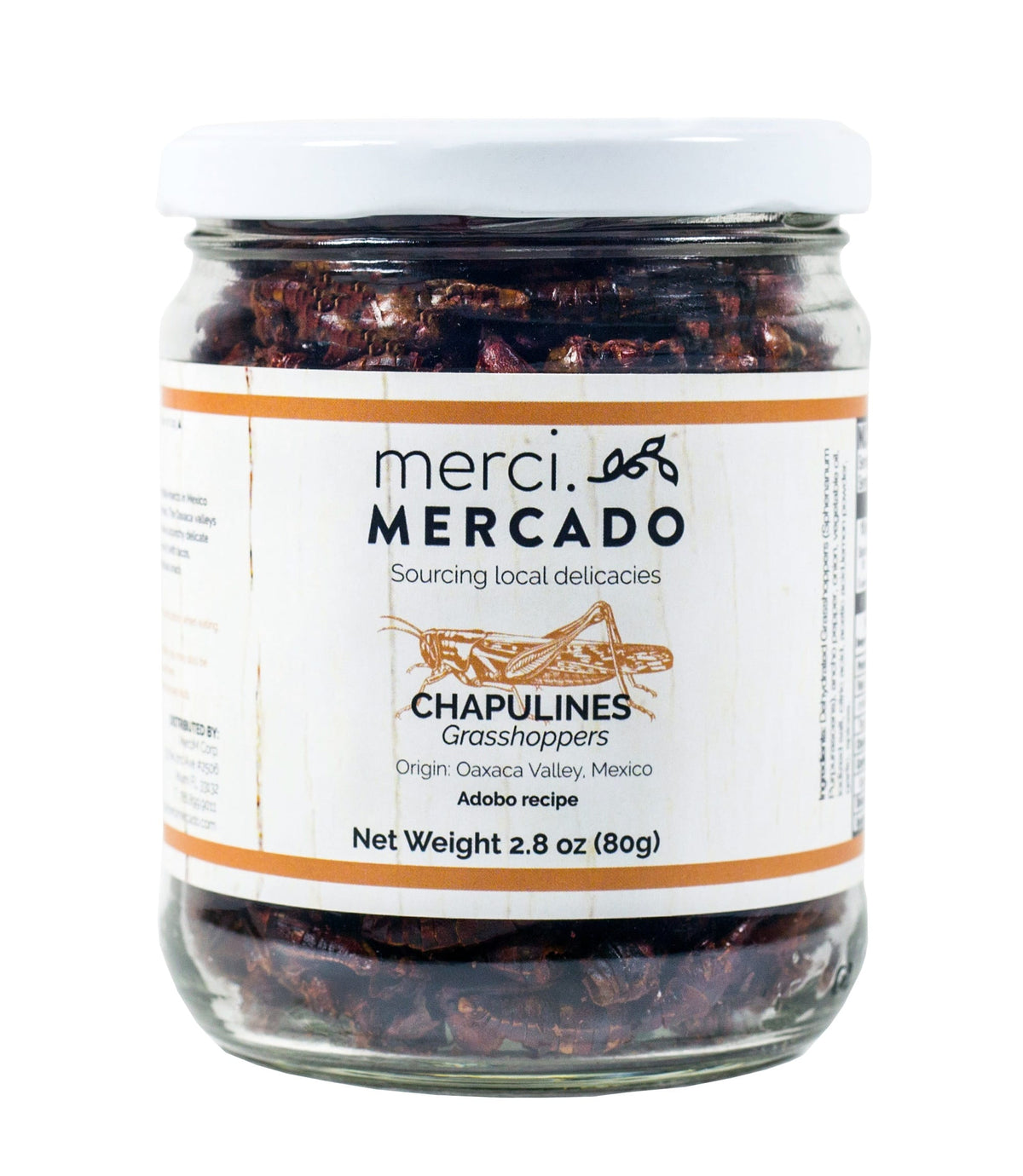 Merci Mercado Chapulines (Roasted Grasshoppers) 3.5 oz