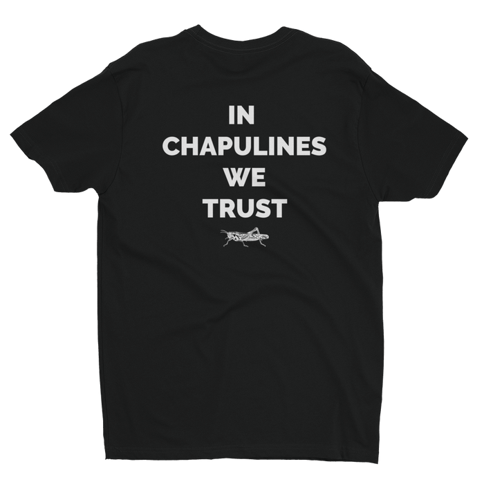 MerciMercado In Chapulines We Trust T-shirt Back View Black